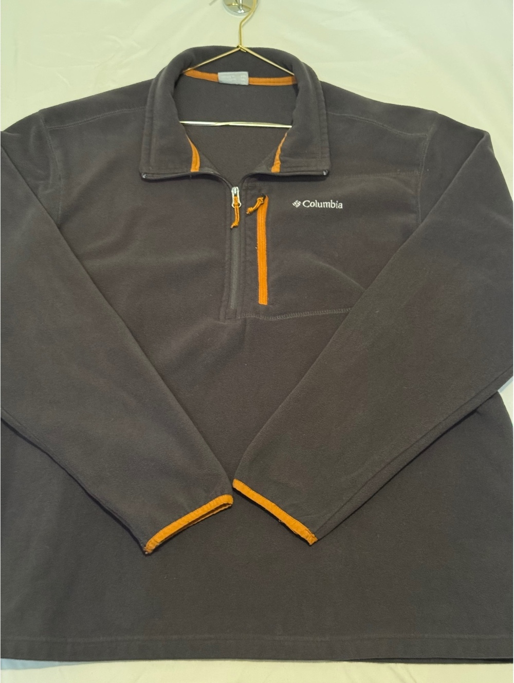 Men's Columbia 1/4 Zip Fleece Pullover - XXL